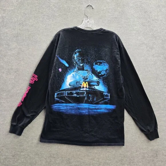 Cactus Jack x McDonalds Men Shirt M Travis Scott Action Figure Space Tee -  www.disolcolor.com